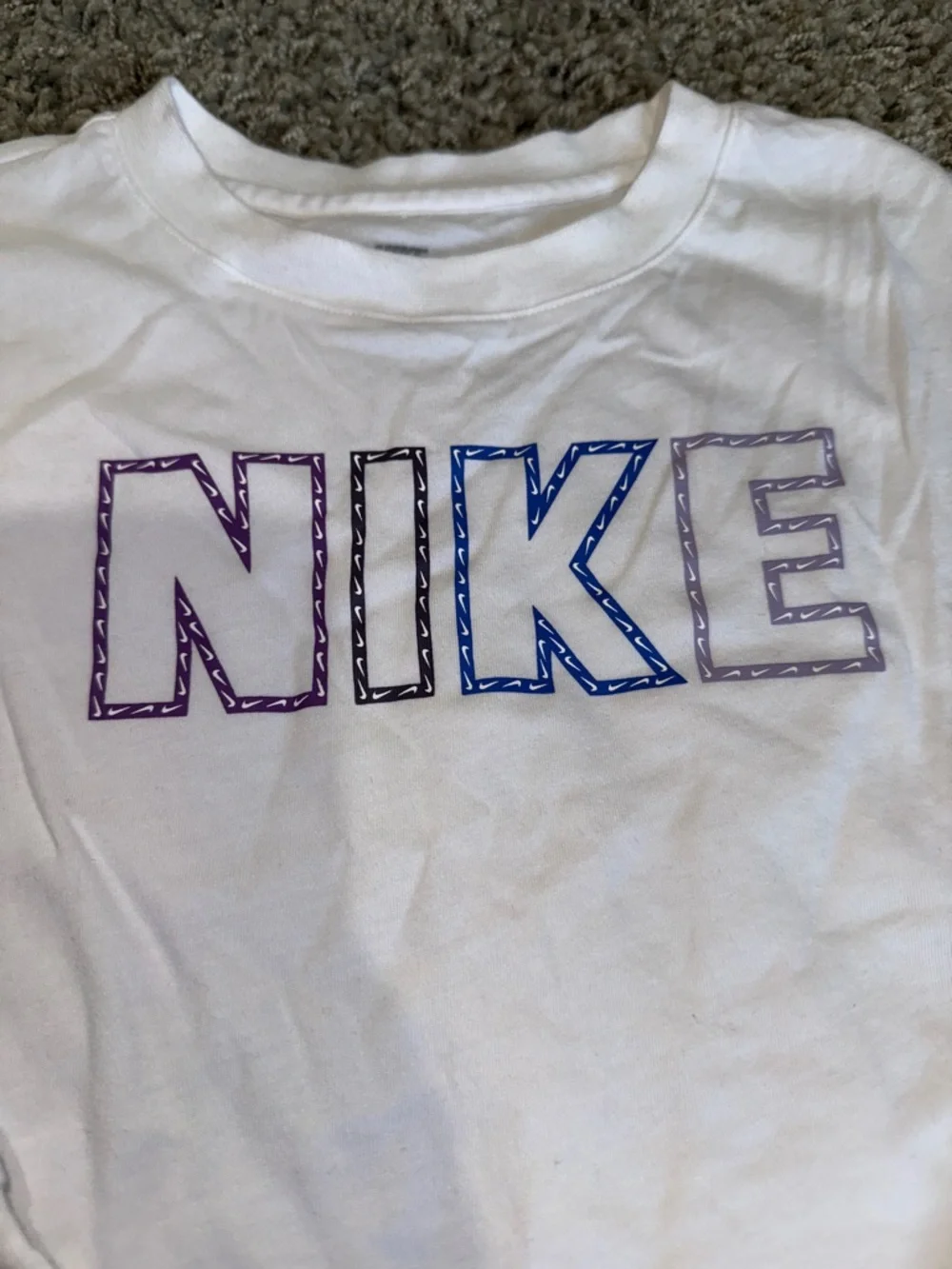Girls Nike 2 Piece Set (6X) Flared Legging LS Top - Picture 3 of 11
